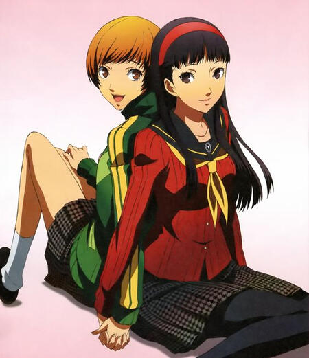 Chie and Yukiko from Persona 4