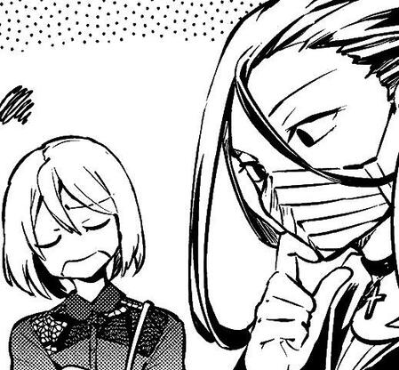 Higuchi and Gin from Bungo Stray Dogs